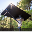 Devos 20 Watt Portable Solar Panel w/ LightRanger Receiver - Aspire Auto Accessories