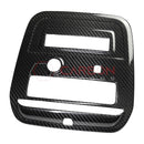 carbonaddons Real Carbon Fiber Overhead Reading Light Trim Cover for Bronco (2021-2025) - Aspire Auto Accessories