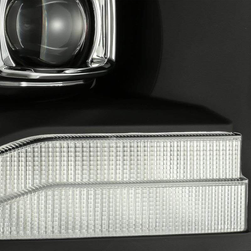 06-08 Dodge Ram LUXX-Series LED Projector Headlights Black - Aspire Auto Accessories