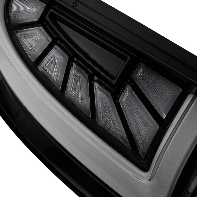 2005-2015 Toyota Tacoma PRO-Series LED Tail Lights Jet Black - Aspire Auto Accessories