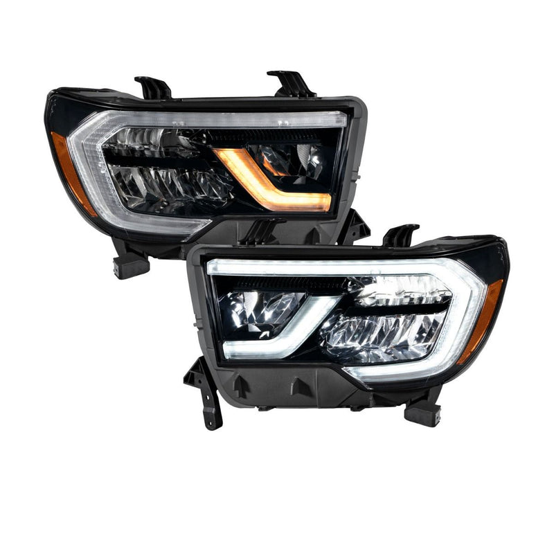 2007-2013 Toyota Tundra LED Reflector Headlights (pair) - Aspire Auto Accessories
