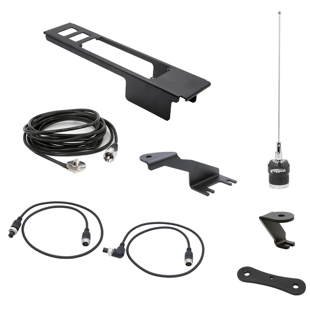 Cb02 Mobile Radio Transceiver Mounting Bracket Quick Release Kit With Roller Rai