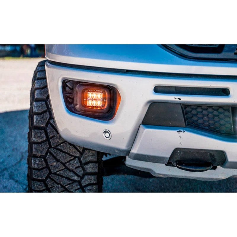 2019-2022 Ford Ranger LED Fog Light Pod replacements Brackets Kit - Aspire Auto Accessories