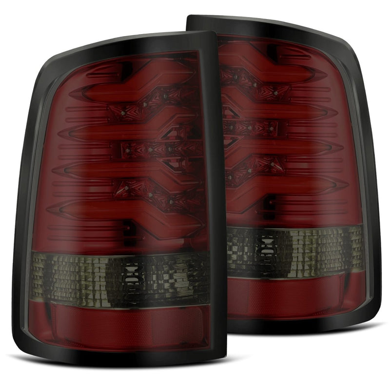 2019-2022 Ram 2500/3500 PRO-Series LED Tail Lights Red Smoke - Aspire Auto Accessories