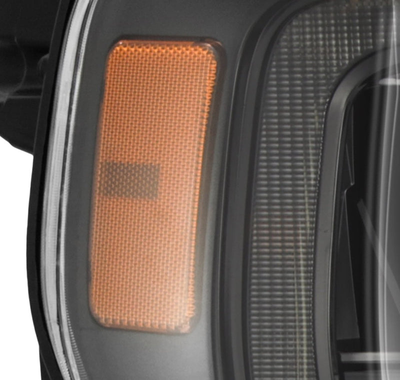 21-22 Ford F150 PRO-Series Projector Headlights Alpha-Black - Aspire Auto Accessories