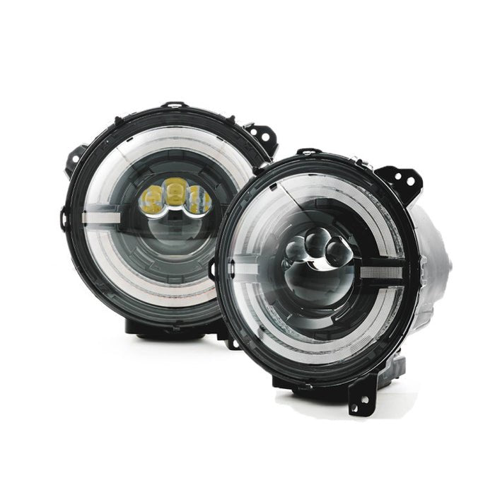 9 Inch Jeep LED Headlights for Jeep Wrangler JL & Gladiator JT (2018+ Jeep Wrangler/ Gladiator) - Aspire Auto Accessories