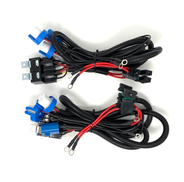 9004 & 9007 Heavy Duty Headlight Wiring Harness with Relays for Dodge Ram Sport Conversion - Aspire Auto Accessories