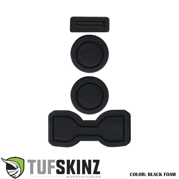 FOAM Cup Holder Inserts(Manual/QI Charger) Inserts Fits 2016-2022 Toyota Tacoma - Aspire Auto Accessories