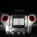 Tufskinz AC Vent Rings Chrome Delete for Tundra (2014-2021) - Aspire Auto Accessories