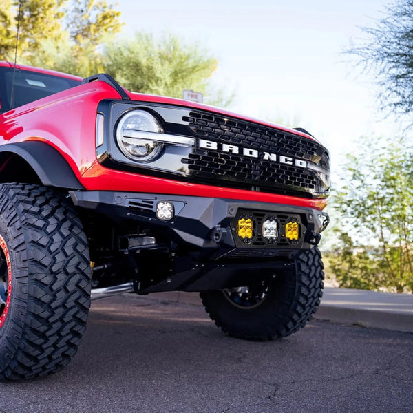 Addictive Desert Design Bomber Front Bumper - Baja (2021-2023 Ford Bronco) - Aspire Auto Accessories