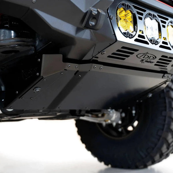 Addictive Desert Designs Bomber/Krawler Front Bumper Skid Plate (2021-2023 Ford Bronco) - Aspire Auto Accessories