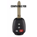 AJT Design Injection Key Fob for 2018-2019 Tundra - Aspire Auto Accessories