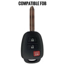 AJT Design Injection Key Fob for 2018-2019 Tundra - Aspire Auto Accessories
