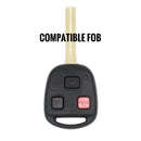 AJT Design Key Fob for 2003-2009 GX470 - Aspire Auto Accessories