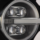 21-23 Ford Bronco / 22-23 Bronco Raptor NOVA-Series LED Projector Headlights Black - Aspire Auto Accessories