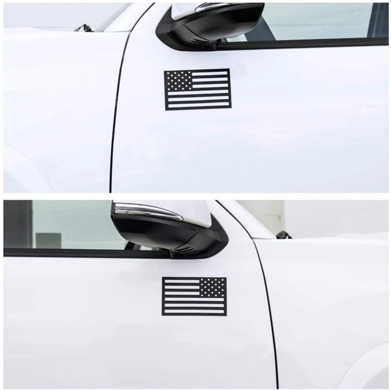 American Flag Magnets - Black (Best-Seller) - Aspire Auto Accessories