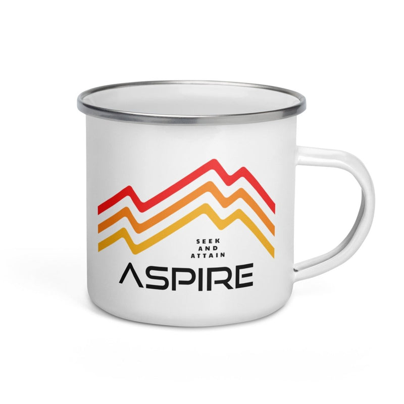 Aspire Mountain Enamel Mug - Aspire Auto Accessories