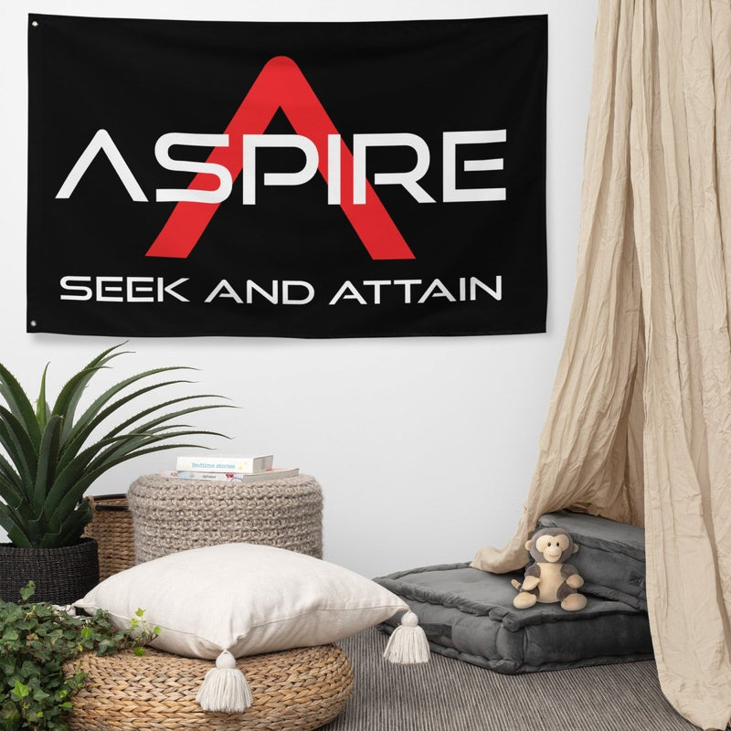 Aspire Seek and Attain Flag - Aspire Auto Accessories