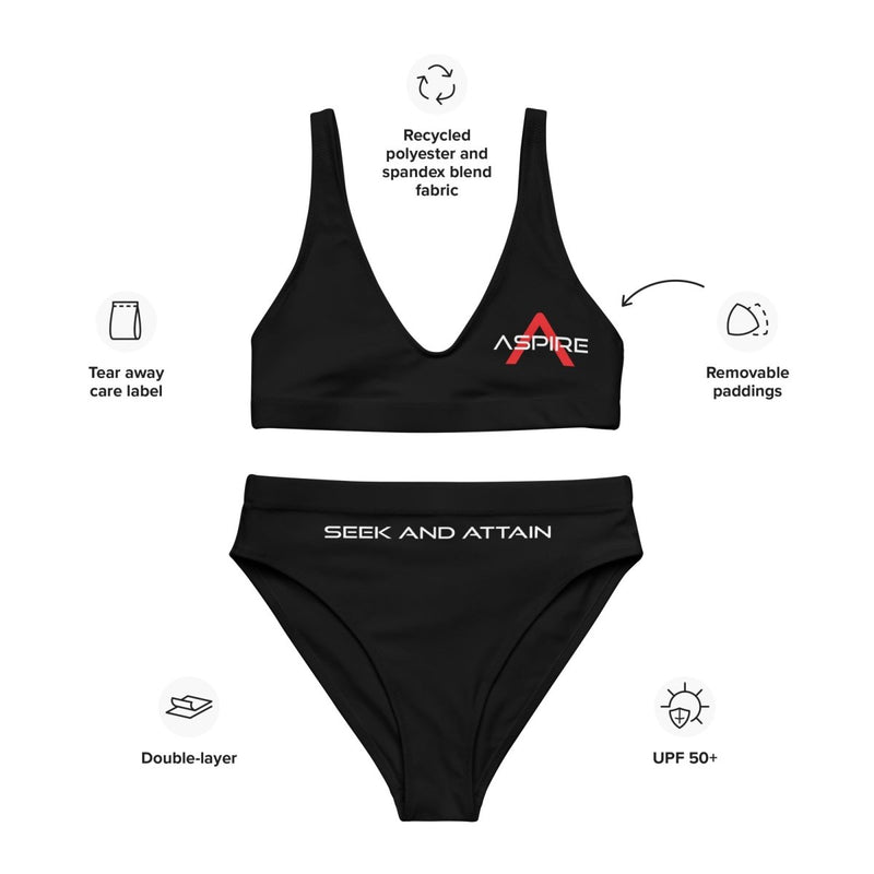 Aspire Seek and Attain High-Waisted Bikini - Aspire Auto Accessories