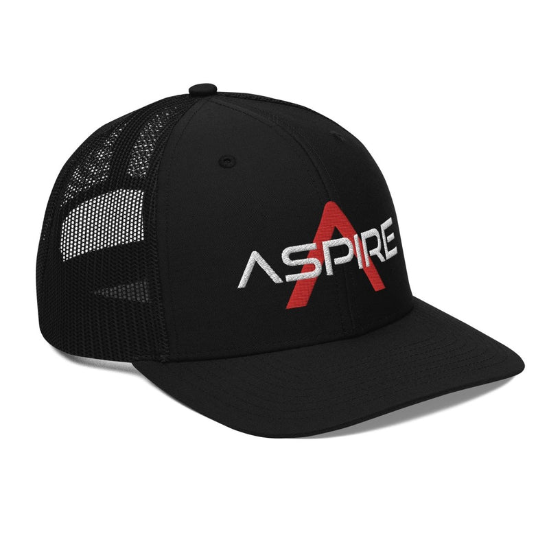 Aspire Trucker Cap - Black - Aspire Auto Accessories