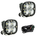 Squadron Pro Black LED Auxiliary Light Pod Pair - Universal - Aspire Auto Accessories