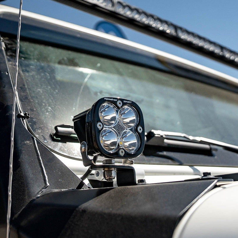 Baja Designs Squadron Sport Black LED Auxiliary Light Pod Pair - Aspire Auto Accessories