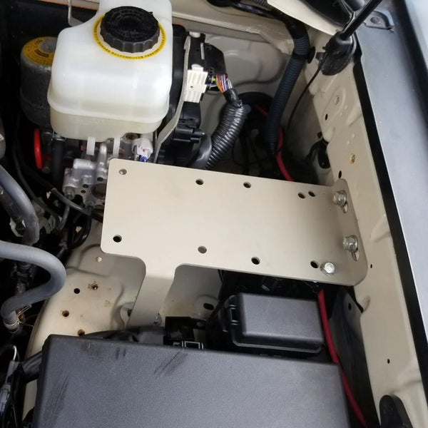 C4 Fabrication Engine Bay Accessory Tray (2010-2019 Toyota 4Runner) - Aspire Auto Accessories