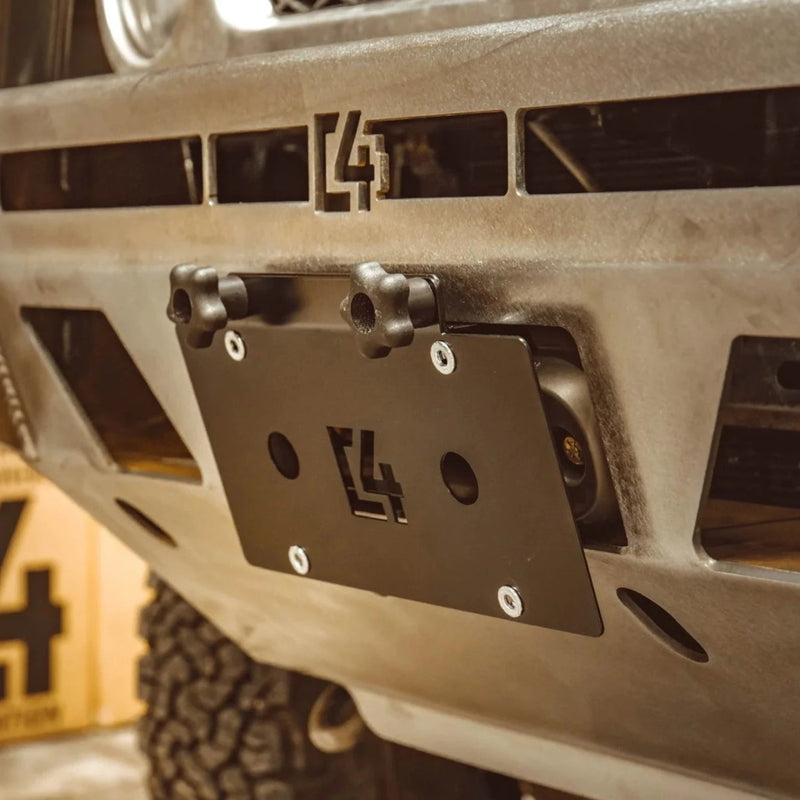 C4 Fabrication Hawse License Plate Mount - Aspire Auto Accessories
