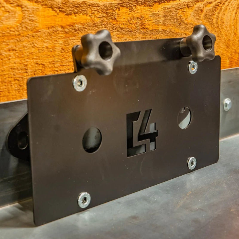 C4 Fabrication Hawse License Plate Mount - Aspire Auto Accessories