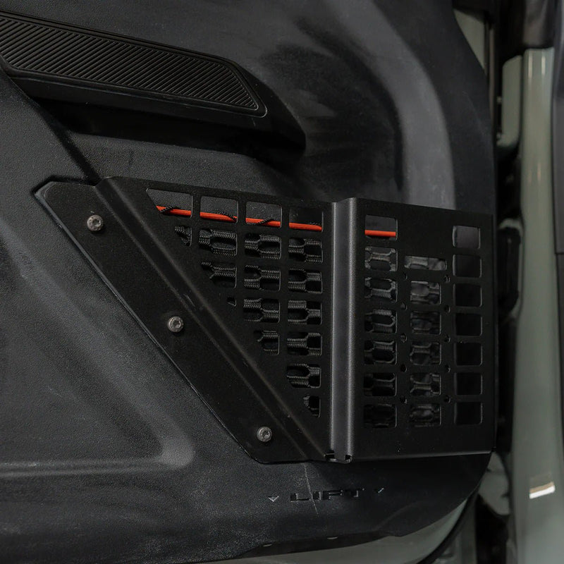 Cali Raised Front Door Molle Basket (2021-2023 Ford Bronco Raptor) - Aspire Auto Accessories