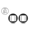 Cali Raised LED Fog Light Pod Replacement Kit with Brackets for Tacoma (2005-2011) - Aspire Auto Accessories