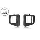 Cali Raised LED Fog Light Pod replacements Brackets Kit for Tundra (2014-2021) - Aspire Auto Accessories