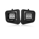 Cali Raised LED Fog Light Pod replacements Brackets Kit for Tundra (2014-2021) - Aspire Auto Accessories