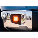 Cali Raised LED Fog Light Pod replacements Brackets Kit for Tundra (2014-2021) - Aspire Auto Accessories