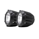 Cali Raised 3.5" Round Cannon White LED Light Pods - Aspire Auto Accessories