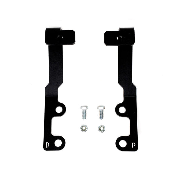 Cali Raised LED Low Profile Ditch Light Brackets for 2022-2023 Toyota Tundra - Aspire Auto Accessories