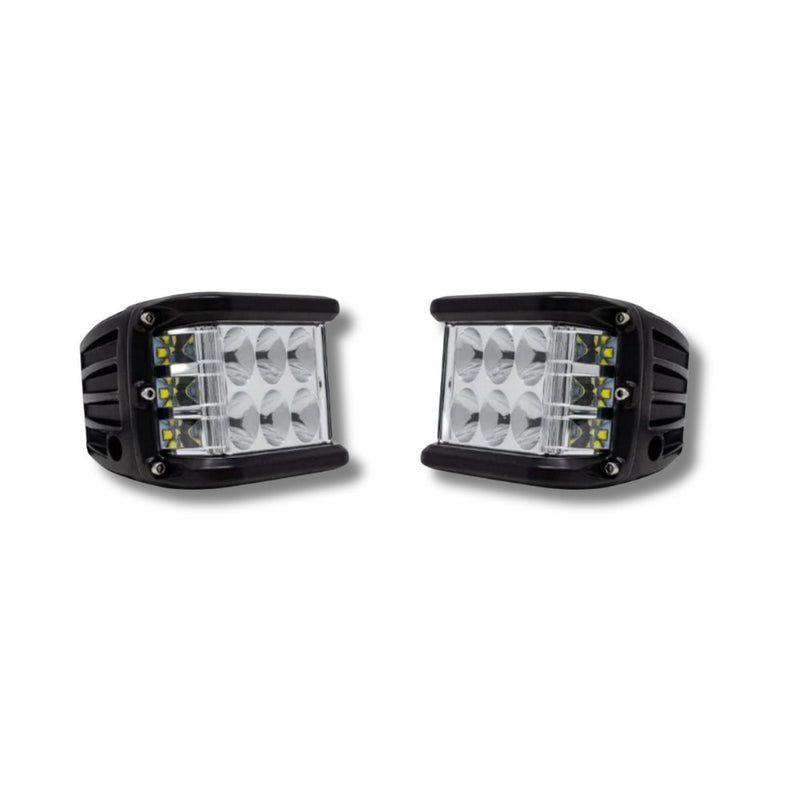 Cali Raised LED Side Projecting LED Pods - Aspire Auto Accessories