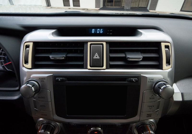 Center Air Vent Accent Trim Fits 2014-2023 Toyota 4Runner - Aspire Auto Accessories