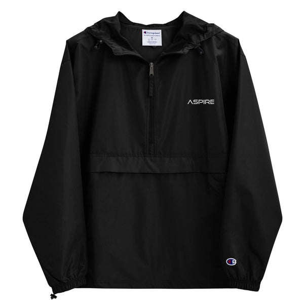 Classic Aspire Embroidered Champion Packable Jacket - Aspire Auto Accessories