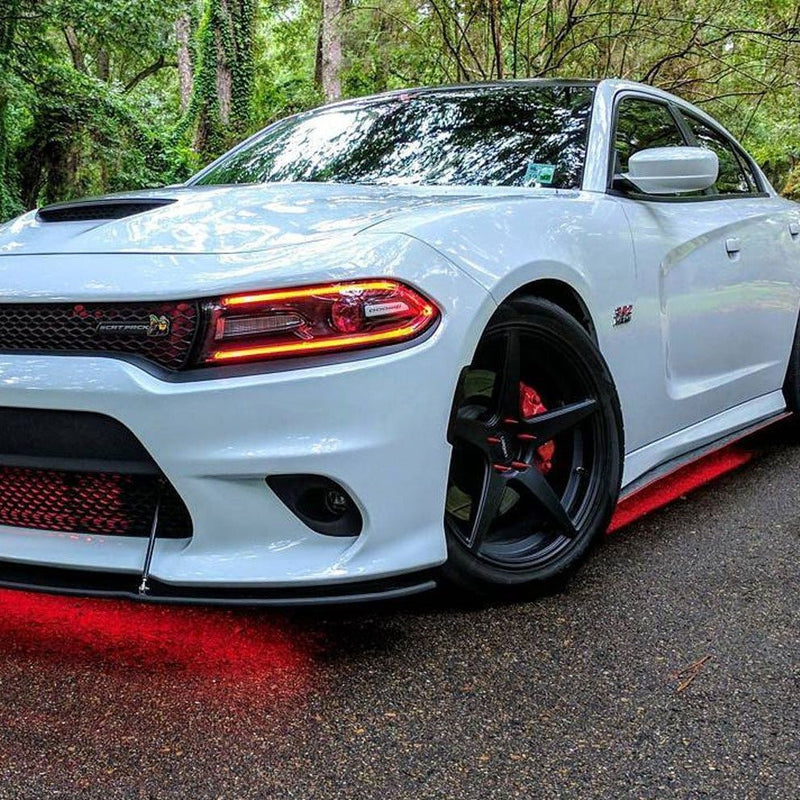 RGBW Multicolor Underglow LED Kit with Bluetooth Controller - Aspire Auto Accessories