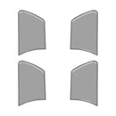 Tufskinz Door Handle Inserts (Double Cab) for  Tacoma (2016-2023) - Aspire Auto Accessories