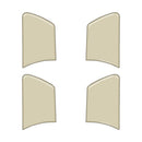 Tufskinz Door Handle Inserts (Double Cab) for  Tacoma (2016-2023) - Aspire Auto Accessories