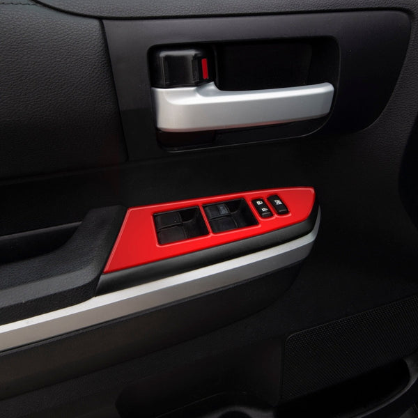 Door Switch Panel Accent Trim Fits 2014-2021 Toyota Tundra - Aspire Auto Accessories