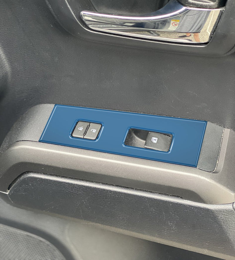 Door Switch Panel Accent Trim Fits 2016-2023 Toyota Tacoma - Aspire Auto Accessories