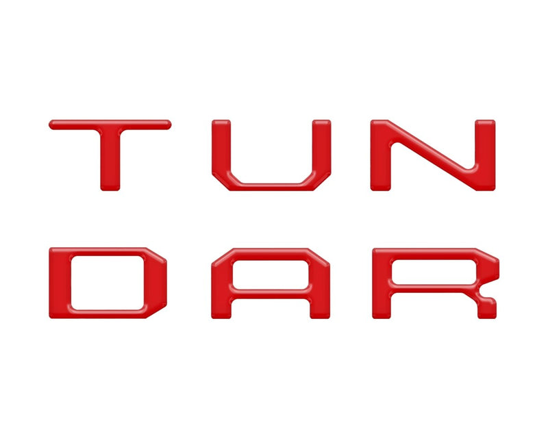 Dual Climate Control Radio Letter Inserts Fits 2014-2021 Toyota Tundra - Aspire Auto Accessories