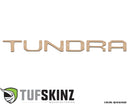 Tufskinz Dual Climate Control Radio Letter Inserts for Tundra (2014-2021) - Aspire Auto Accessories