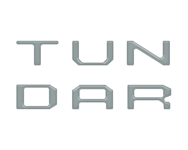 Dual Climate Control Radio Letter Inserts Fits 2014-2021 Toyota Tundra - Aspire Auto Accessories