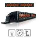 X6S Slim Amber/White LED Light Bar & Harness (All Sizes) - Aspire Auto Accessories