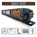 X6 Series Amber and White LED Light Bars (All Sizes) - Aspire Auto Accessories