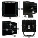 Stealth Spot and Flood Dual Row Series 3" Light Pod (All Options) - Aspire Auto Accessories